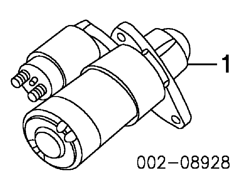 YF0918400 Mazda motor de arranque