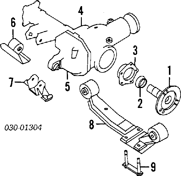  Anillo retén, diferencial eje trasero para Infiniti FX S51