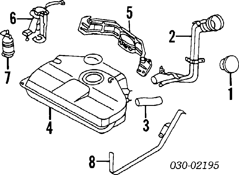 1704296E00 Nissan elemento de turbina de bomba de combustible