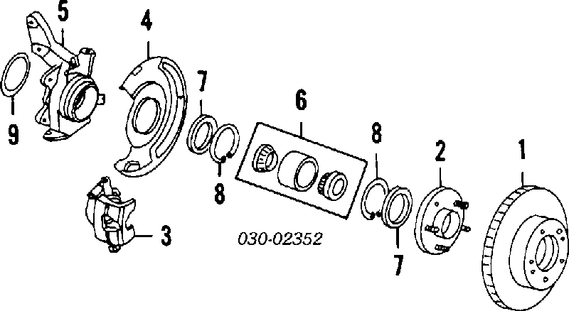 Pinza de freno delantera izquierda 3117710 DRI