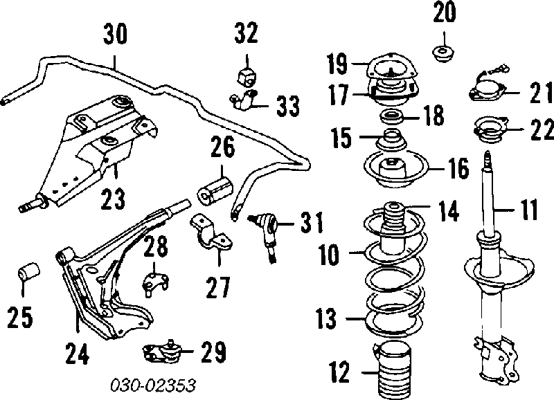 5448085E00 Nissan 