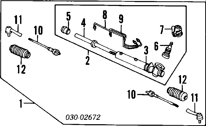 4820310V25 Nissan fuelle, dirección