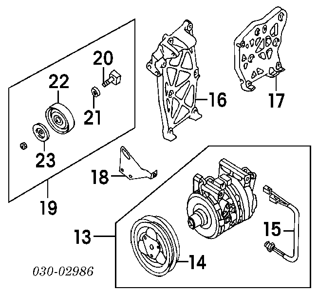 1192731U05 Nissan rodillo, correa trapecial poli v