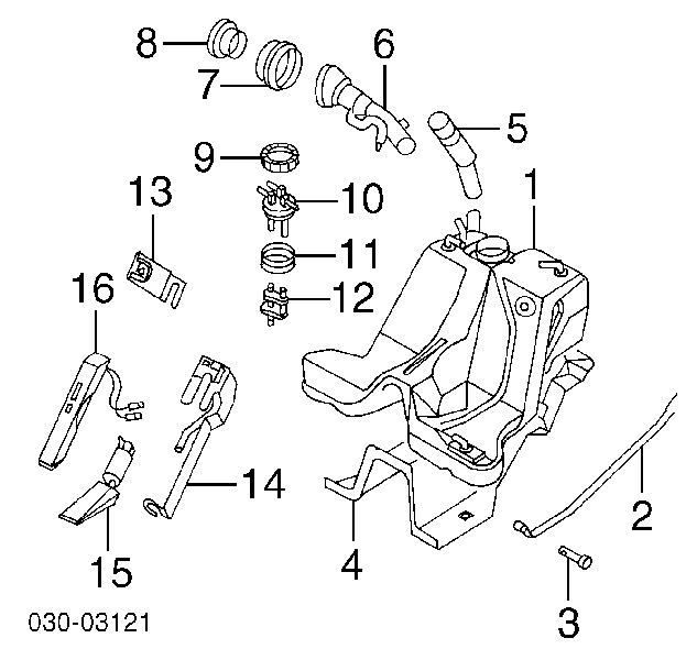 1704270F00 Nissan bomba de combustible eléctrica sumergible