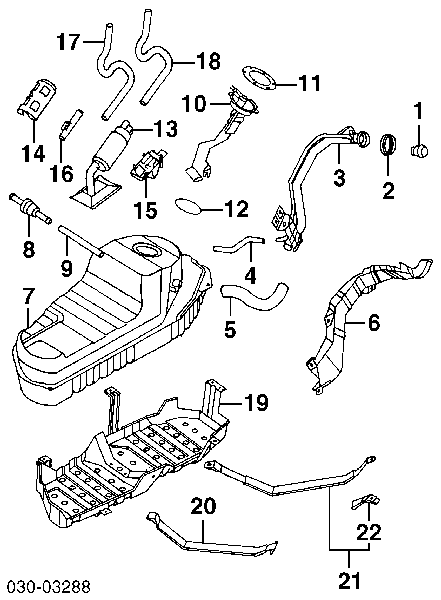 17042VE400 Nissan elemento de turbina de bomba de combustible