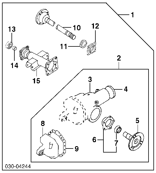 43215H5000 Nissan cojinete de rueda trasero