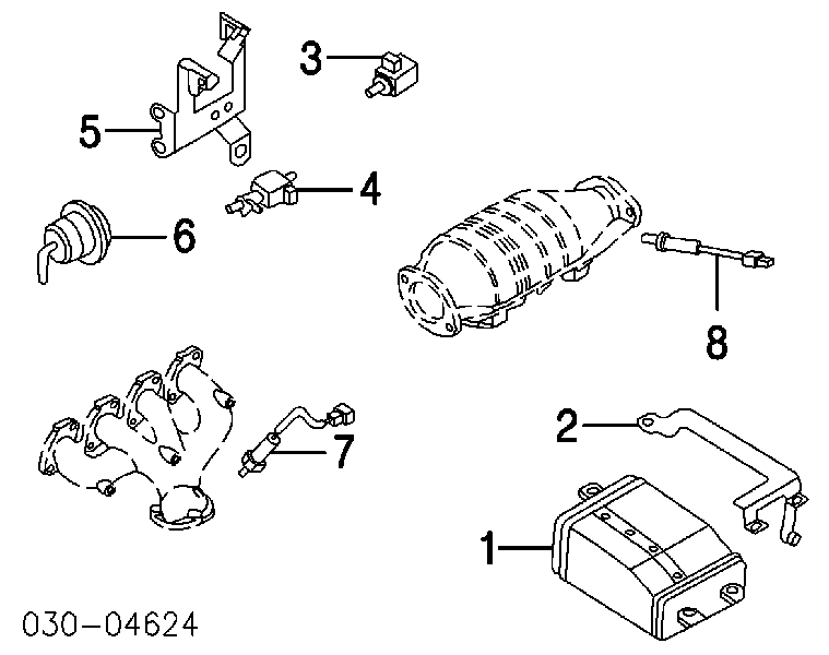 226908J010 Nissan sonda lambda sensor de oxigeno para catalizador