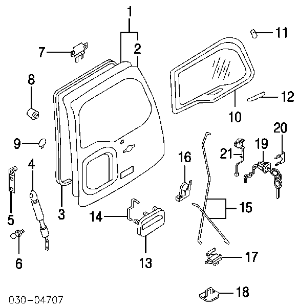 904007Z030 Nissan 