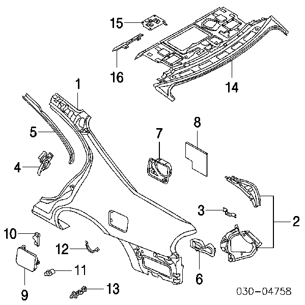 Cerradura, tapa del depósito de gasolina 788505Y70B Nissan