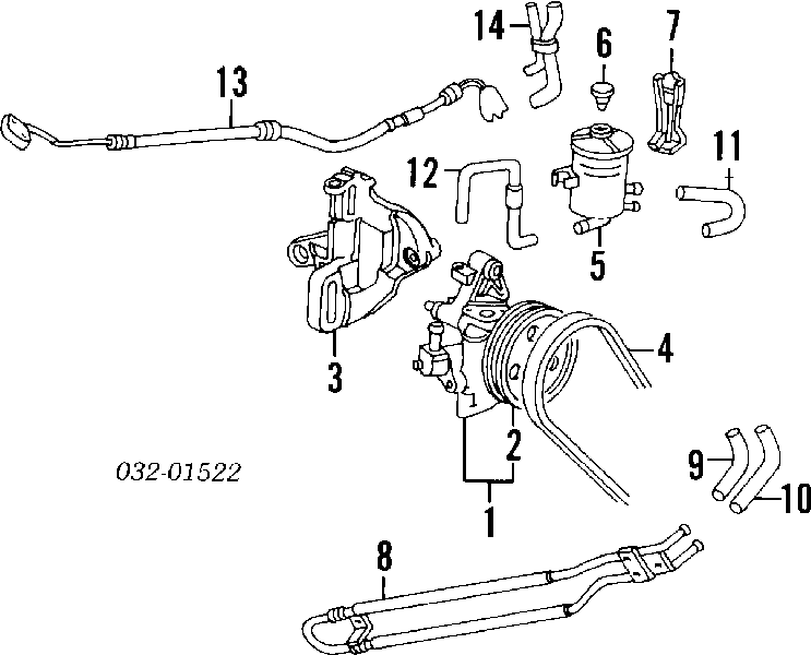 56992P02003 Honda correa trapezoidal