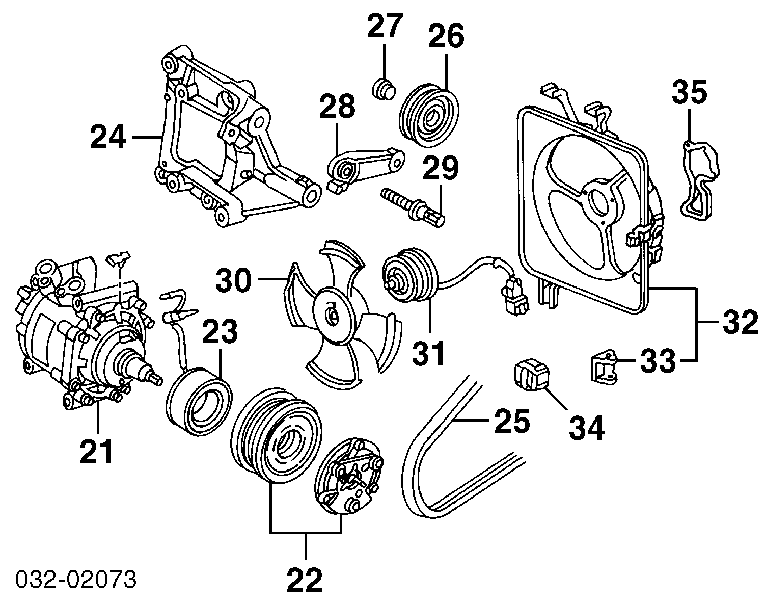 1195070J05 Nissan correa trapezoidal