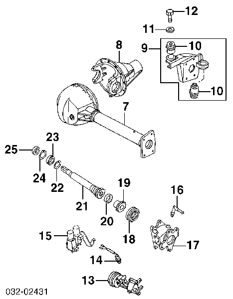 8971297040 Honda sensor de velocidad