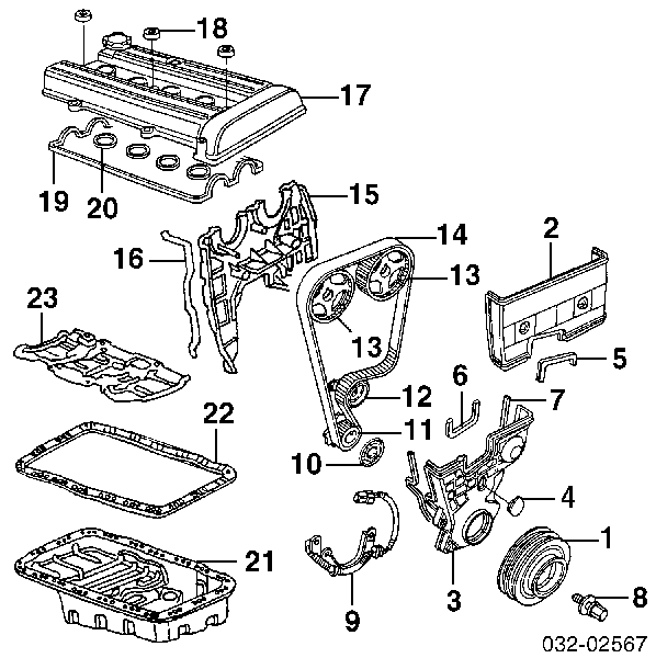 90017PR3003 Honda 