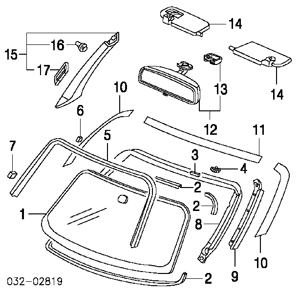 73111S2AA01 Honda 