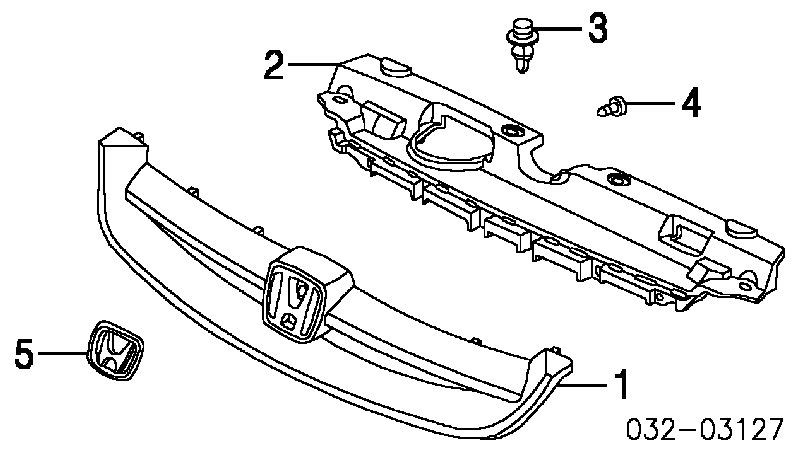  Clips de fijación de parachoques delantero para Chevrolet Spark (Matiz) M200, M250