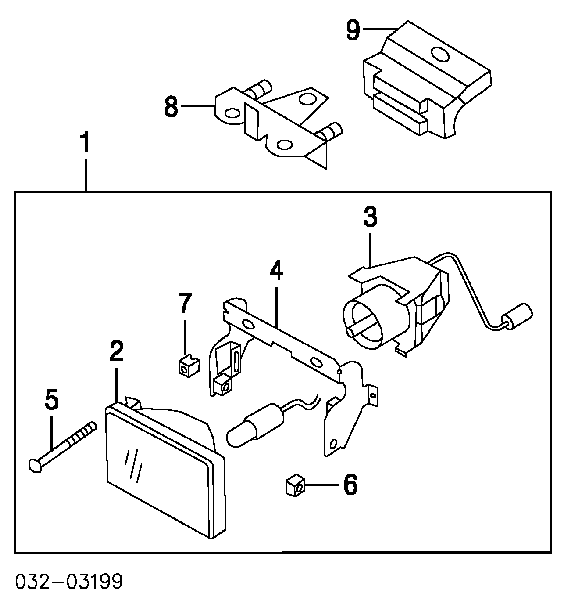 8943798060 Honda pastillas de freno traseras