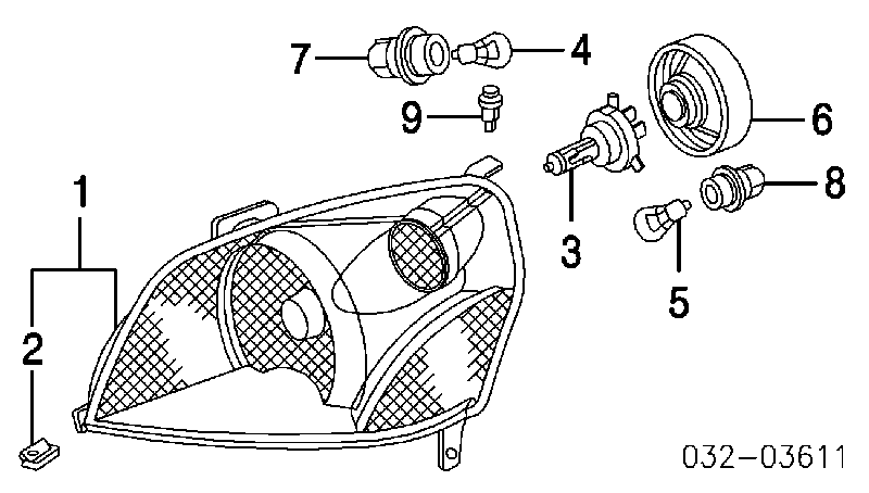 33126SS0003 Honda 