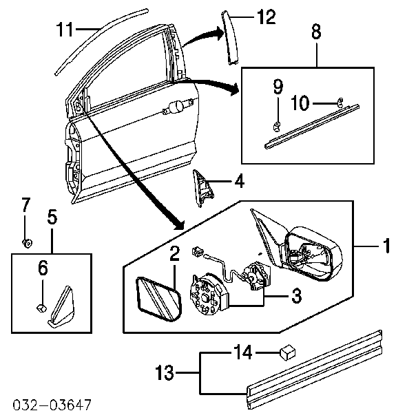 90670SG0003 Honda