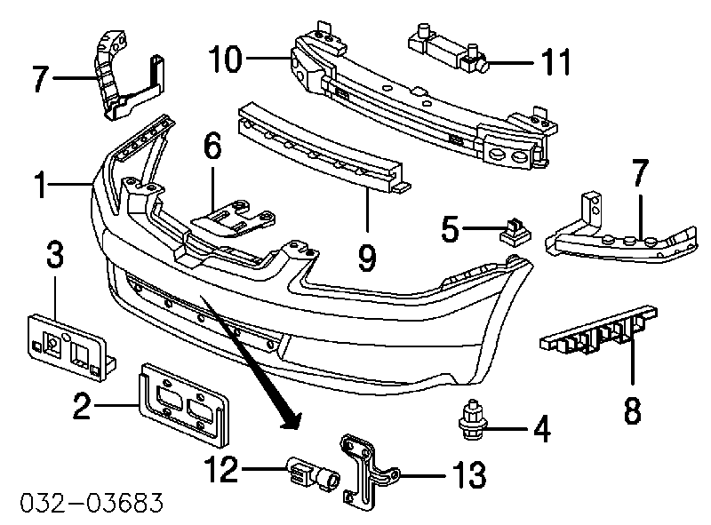 71140SDAA10 Honda