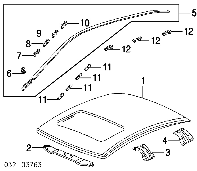 73155SDAA31 Honda 