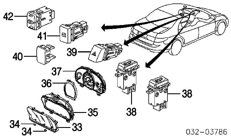 35830SDNA01 Honda árbol de transmisión delantero derecho