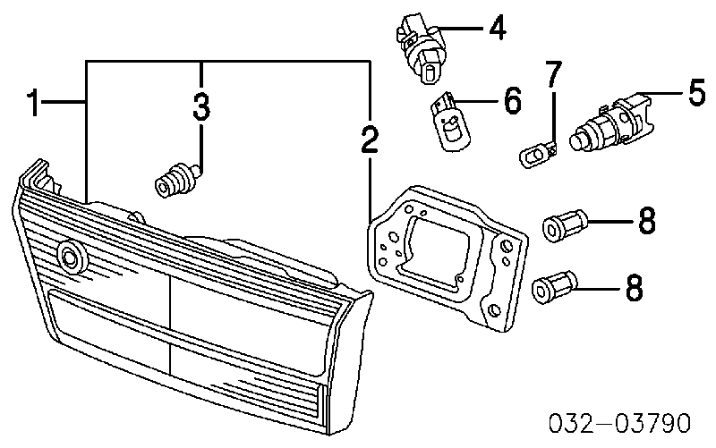 34901671671 Honda bombilla