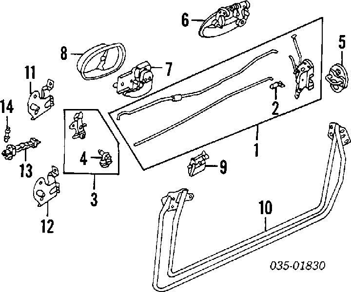  Válvula de puerta de drenaje para Mazda 5 CR