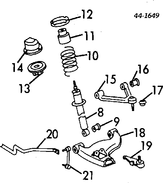  Suspensión, barra transversal trasera, exterior para Lexus GS JZS147