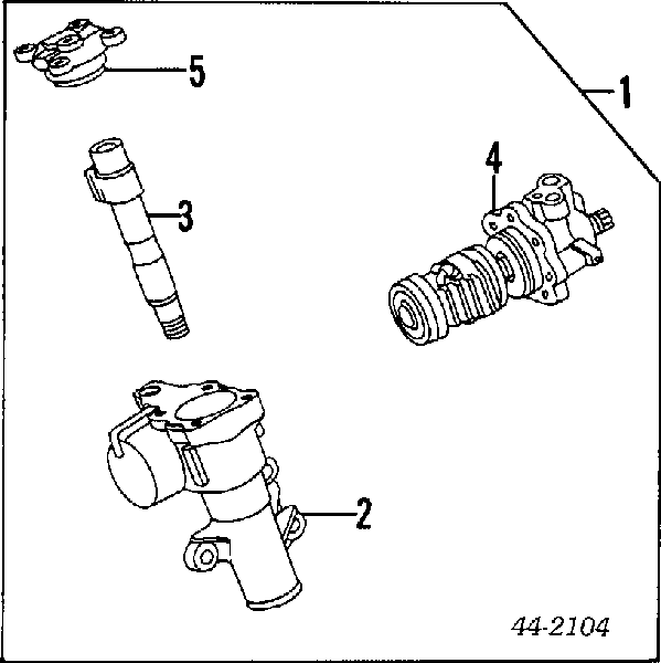 4411035190 Toyota cremallera de dirección