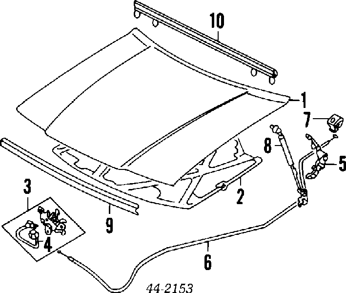  Sensor, Interruptor de contacto eléctrico para Toyota Land Cruiser J8