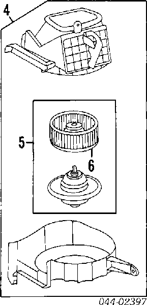 Ventilador habitáculo 8710326020 Toyota