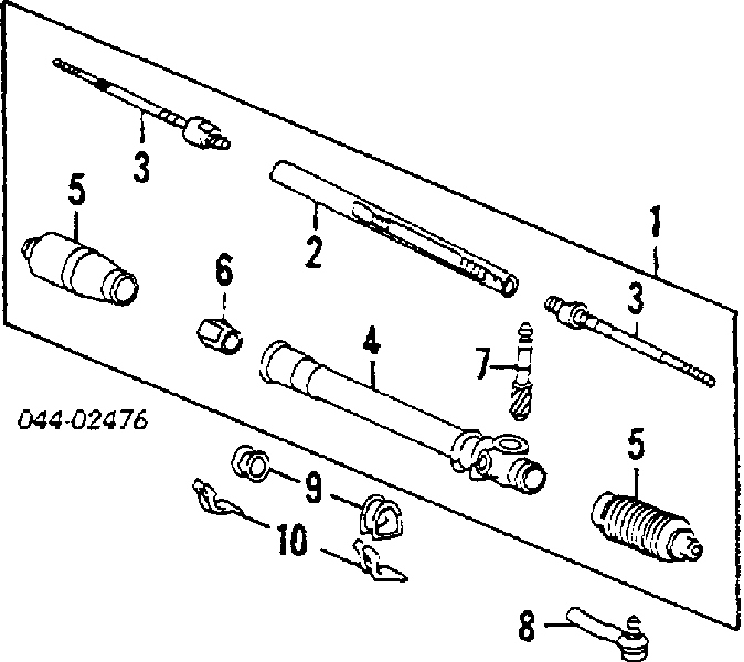 4553610070 Toyota fuelle, dirección