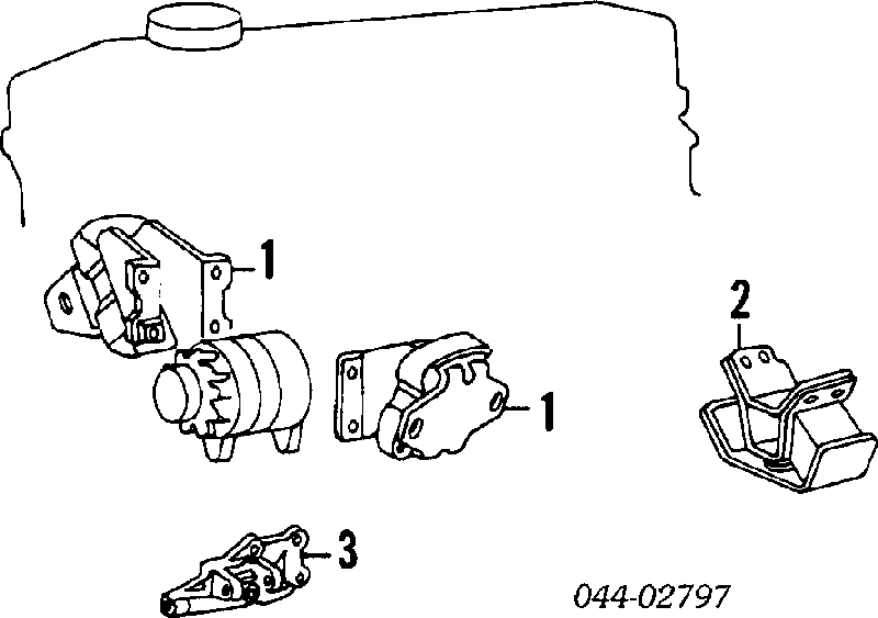  Montaje De Transmision (Montaje De Caja De Cambios) para Toyota Hilux N