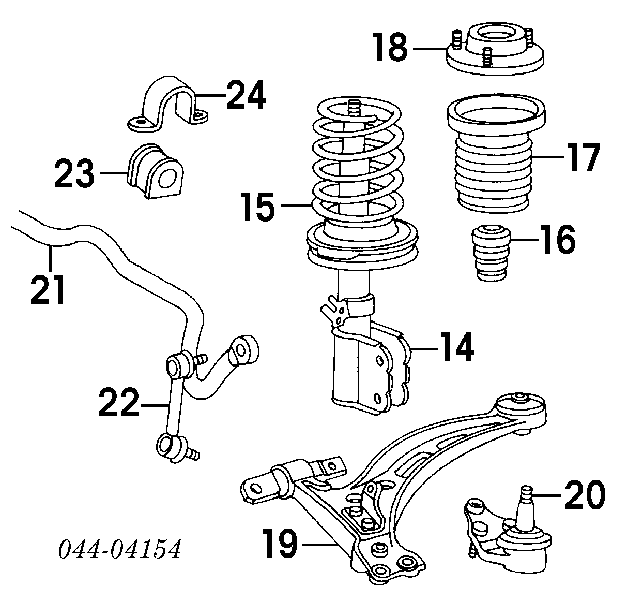 4813133110 Toyota muelle de suspensión eje delantero