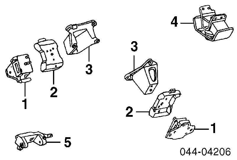 Almoahada (Soporte) Del Motor Izquierda / Derecha MRB71159 MarkBest