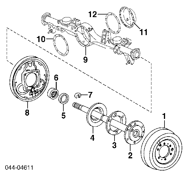  Juntas Para Caja De Cambios Del Eje Trasero para Toyota Tundra 