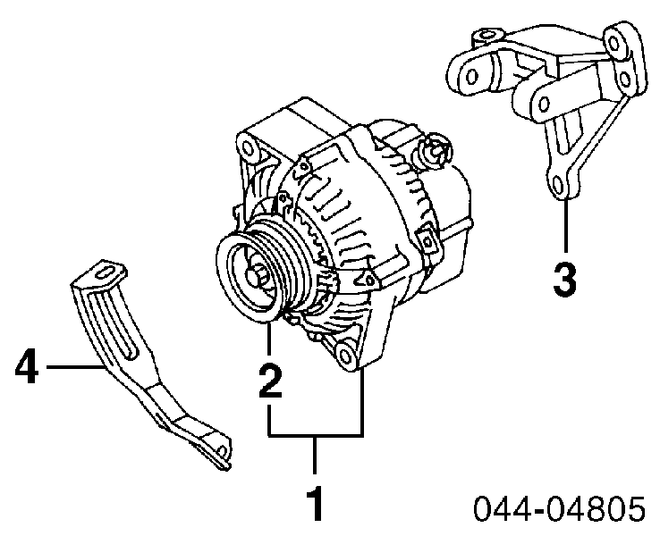 270607475084 Toyota alternador