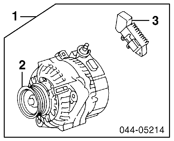 Alternador 13552N WAI