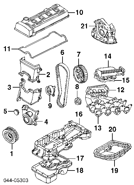 1510016040 Toyota bomba de aceite