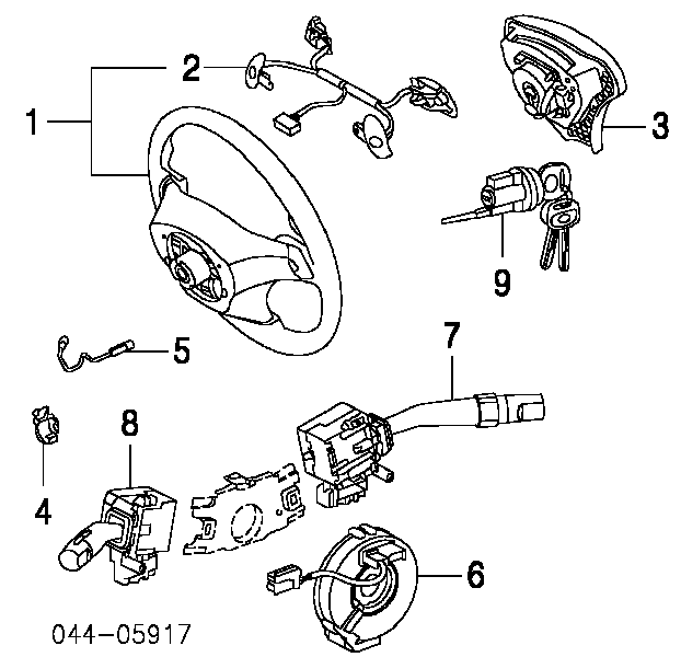  Interruptor de límite para Toyota Previa ACR3