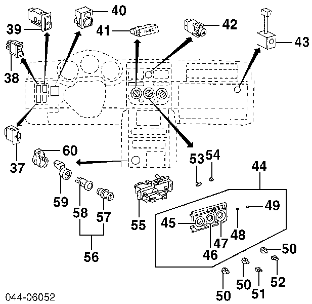  Unidad De Control Espejo De La Puerta para Toyota RAV4 2 