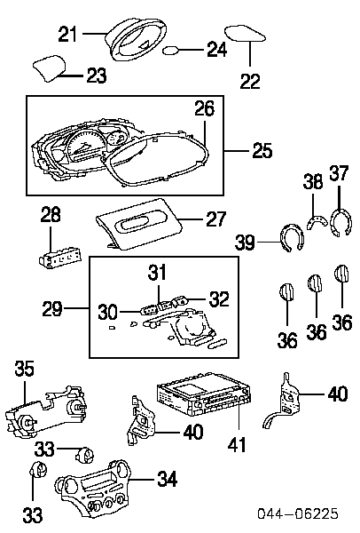  Unidad de control, calefacción/ventilacion para Toyota Yaris P10