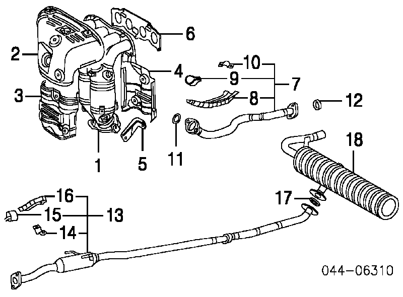 1743028191 Toyota silenciador posterior