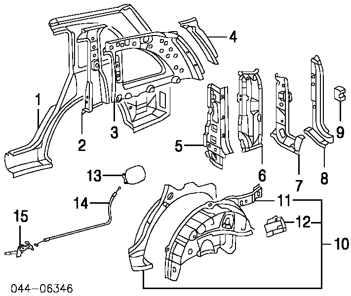  Tapa de la gasolina (depósito de combustible) para Fiat Bravo 2 