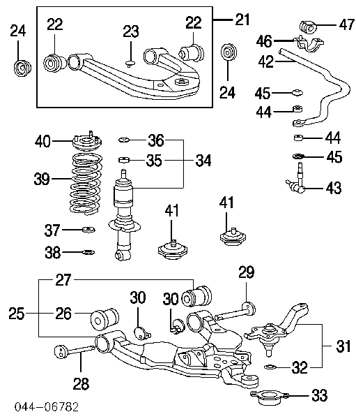 9418401041 Toyota 