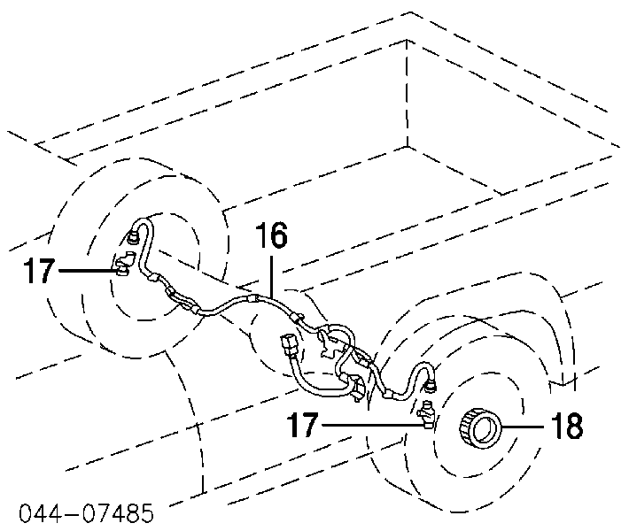 Anillo sensor, ABS 4351735010 Toyota