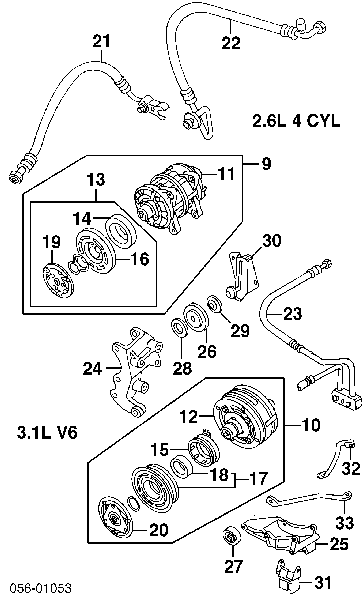 8100515760 Isuzu polea inversión / guía, correa poli v