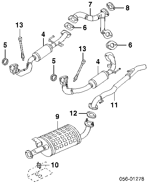 8972240110 Isuzu sonda lambda