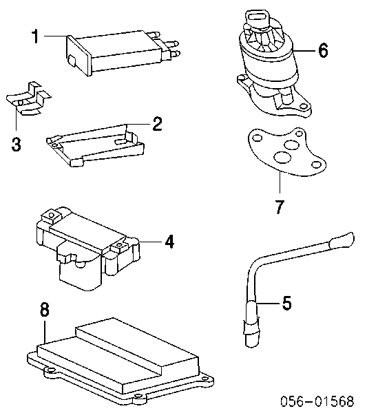 8251626000 Isuzu sonda lambda