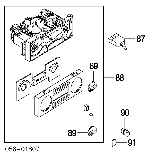 8971893890 Isuzu juego de juntas de motor, completo, superior